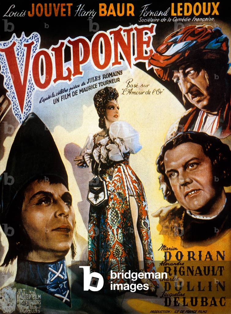 Volpone, 1941 (poster)