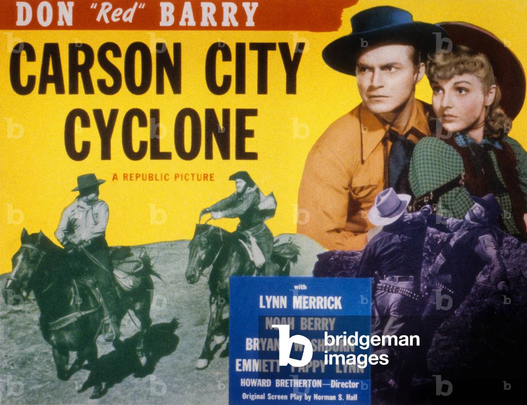 Carson City Cyclone, 1943 (poster)