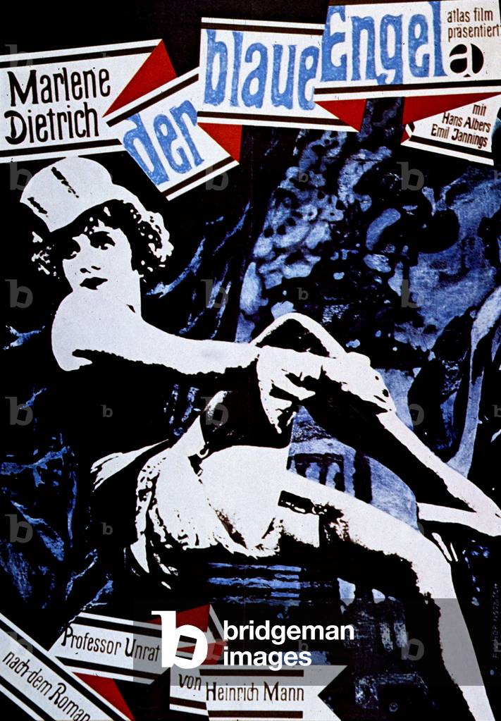 Der Blaue Angel, 1930 (poster)