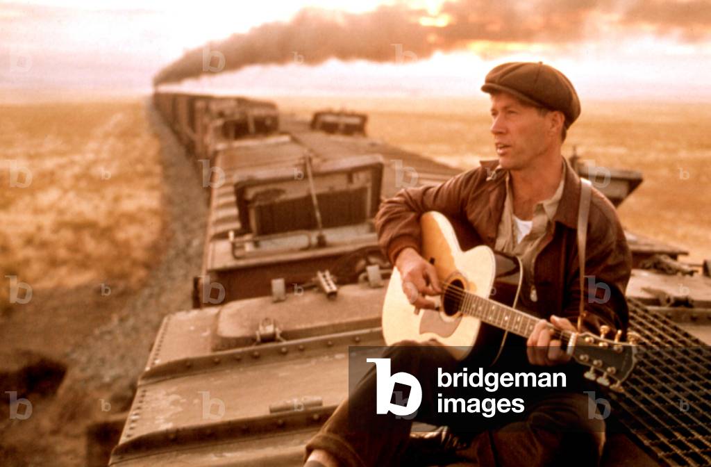 BOUND FOR GLORY, 1976 (film still)