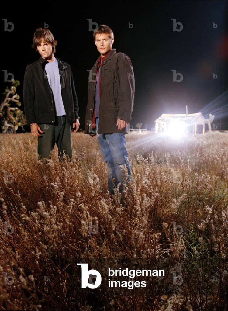 Supernatural (tv serie), Jared Padalecki,Jensen Ackles, 2005 (film still)