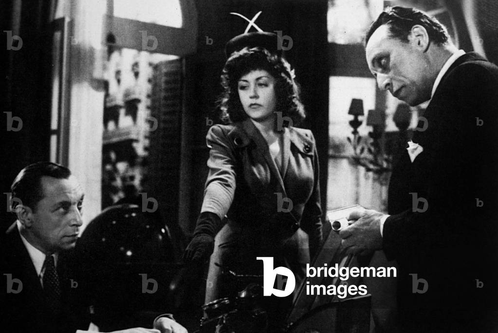 Copie conforme (Certified copy) Louis Jouvet , Annette Poivre 1947 (film still)