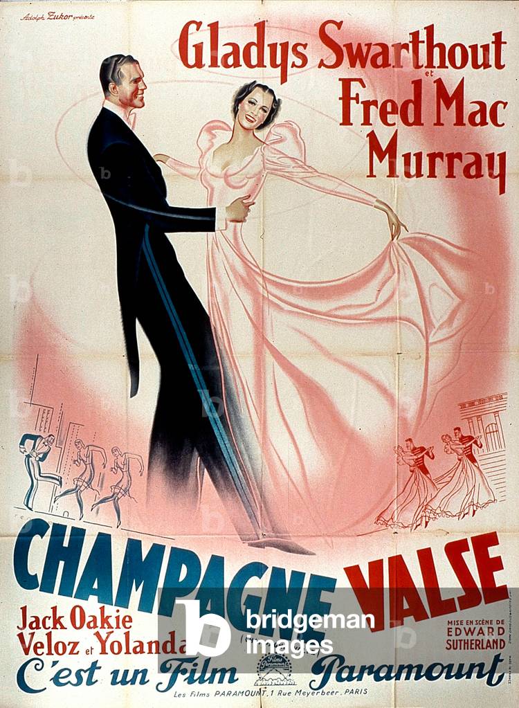 Affiche du film Valse Champagne de EdwardSutherland 1937