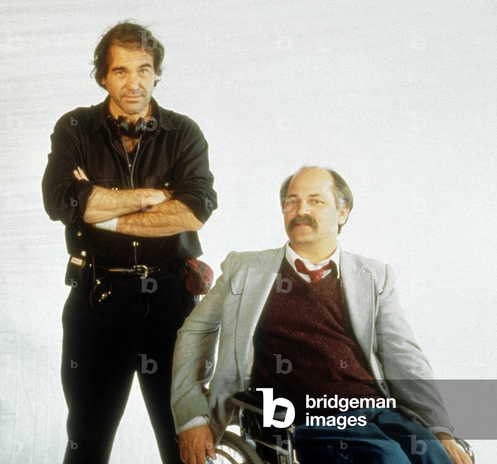 Ron Kovic and Oliver Stone, 1989 (photo)