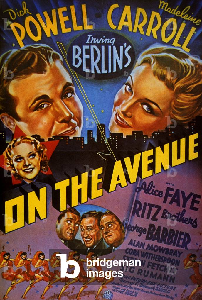 On the Avenue, 1937 (poster)