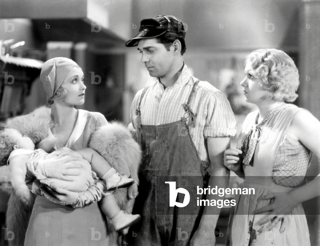 No Man of her Own, Carole Lombard and Clark Gable, 1932 (film still)