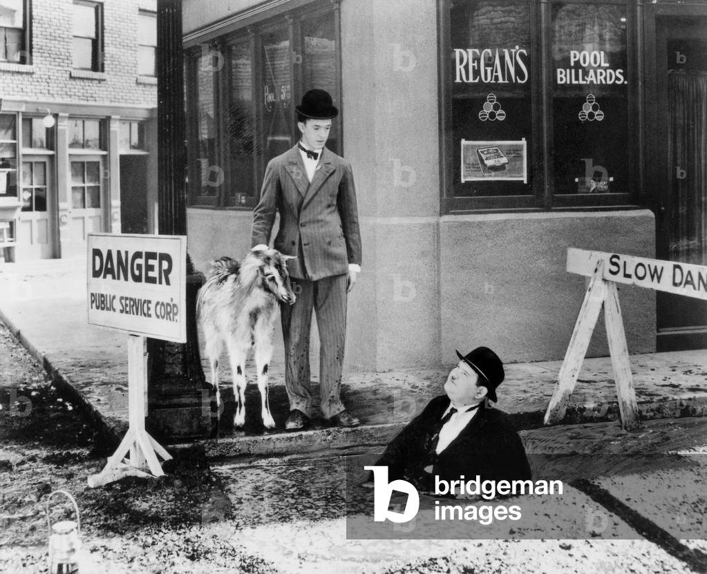 Angora Love, Laurel and Hardy, 1929 (film still)