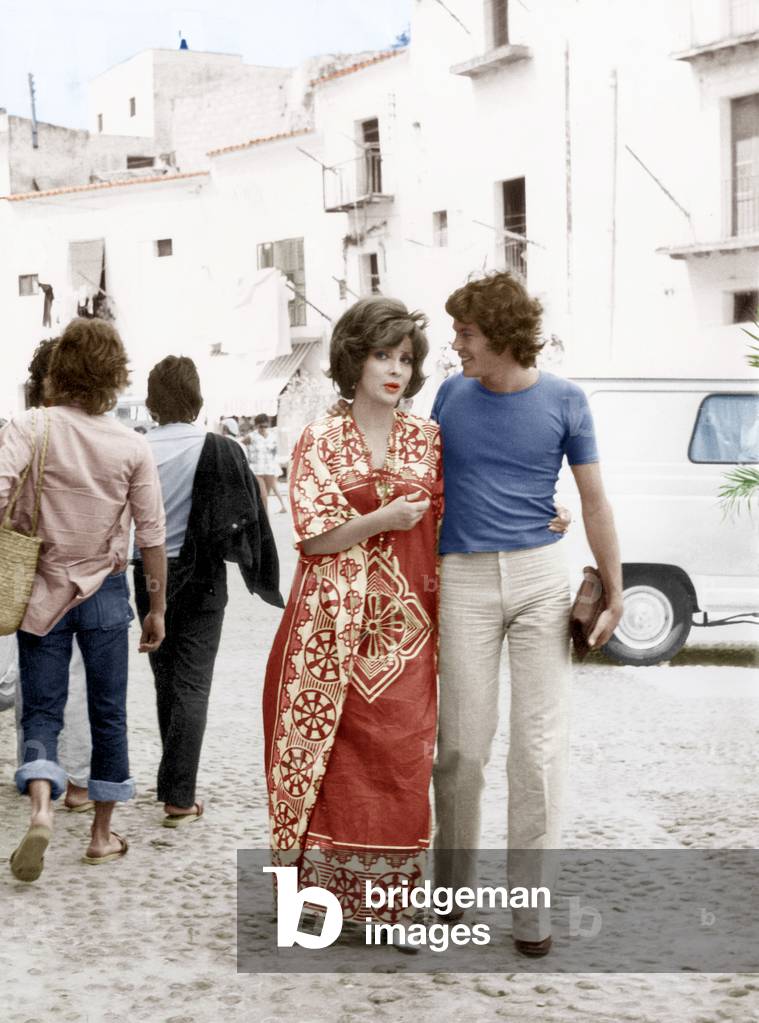 Gina Lollobrigida et Renaud Verley