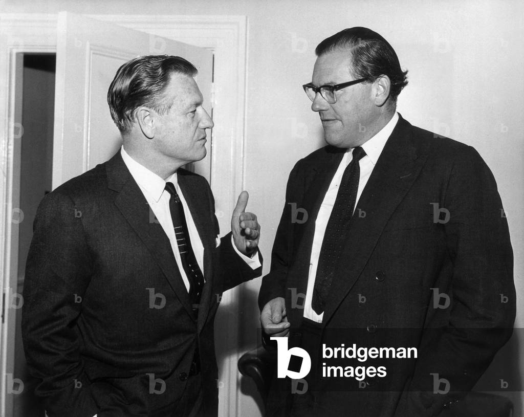Nelson Rockefeller et Reginald Maudling