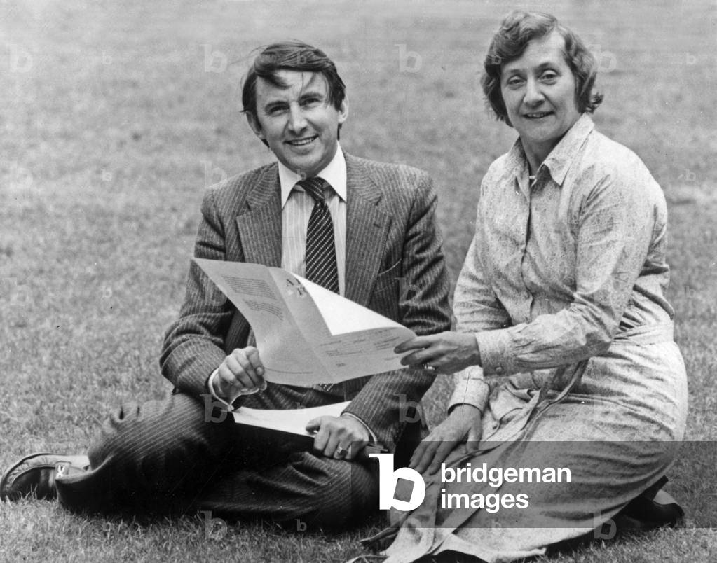 David Steel for the Liberals and Ms. Shirley Williams for the PSD (Social Democratic Party) (photo)