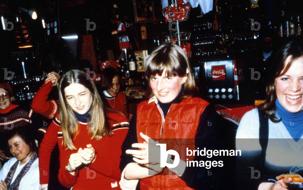Diana Spencer at 16, while at the Institut Alpin Videmanette, Switzerland, 1977 (photo)