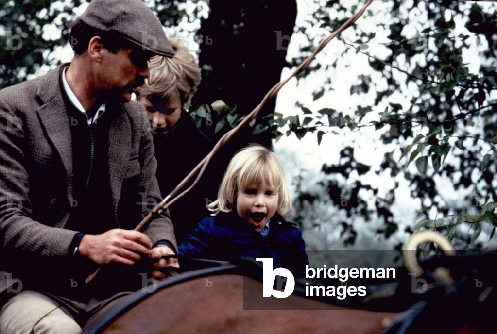 Princess Zara and Prince Peter Phillips of England