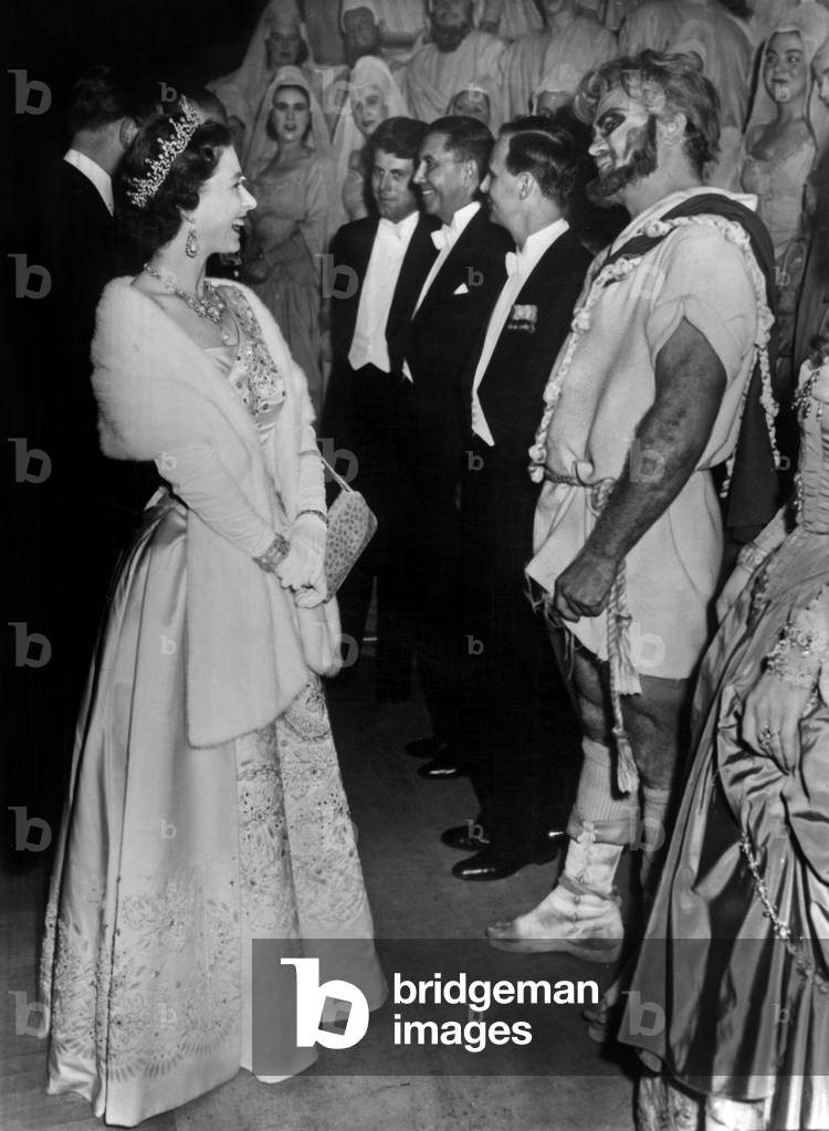 Queen Elizabeth II of England and John Vickers