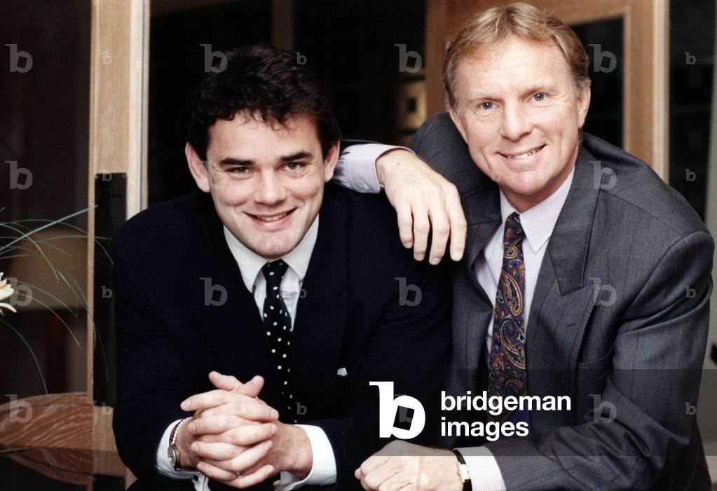 Will Carling et Bobby Moore