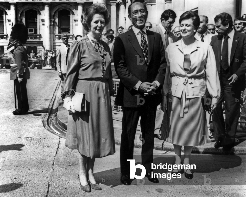 Thatcher and El Sadat