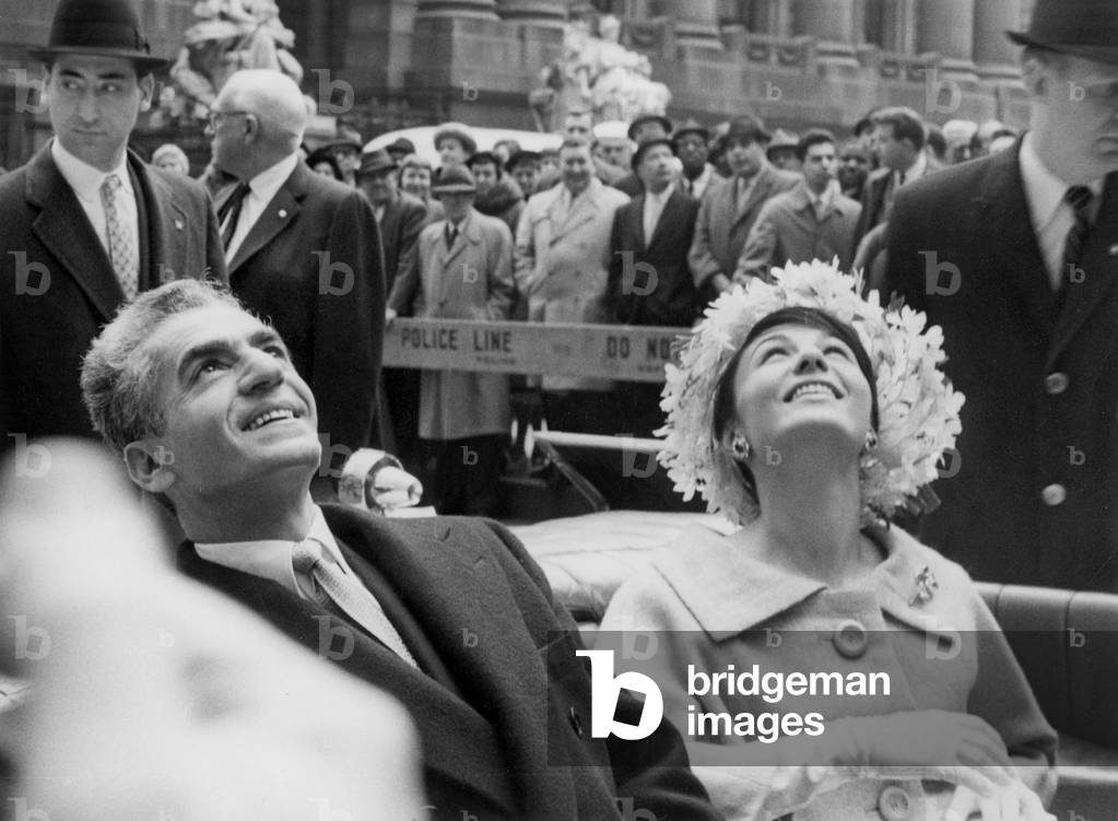 Farah Diba et Reza Pahlavi