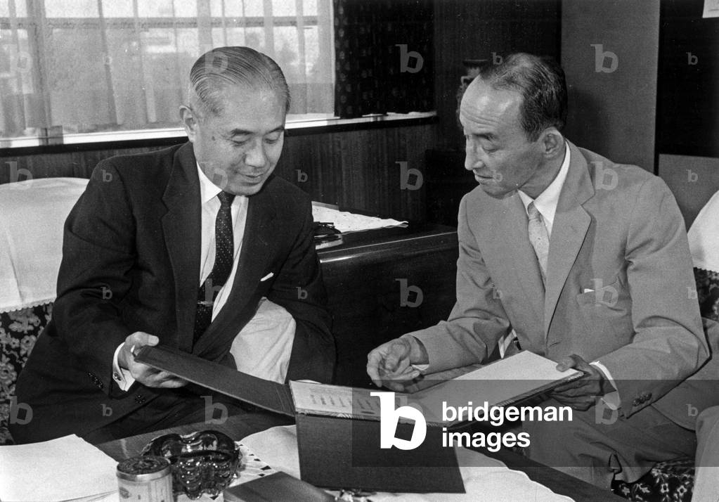 Shigeru Yosano et Shigenobu Shima