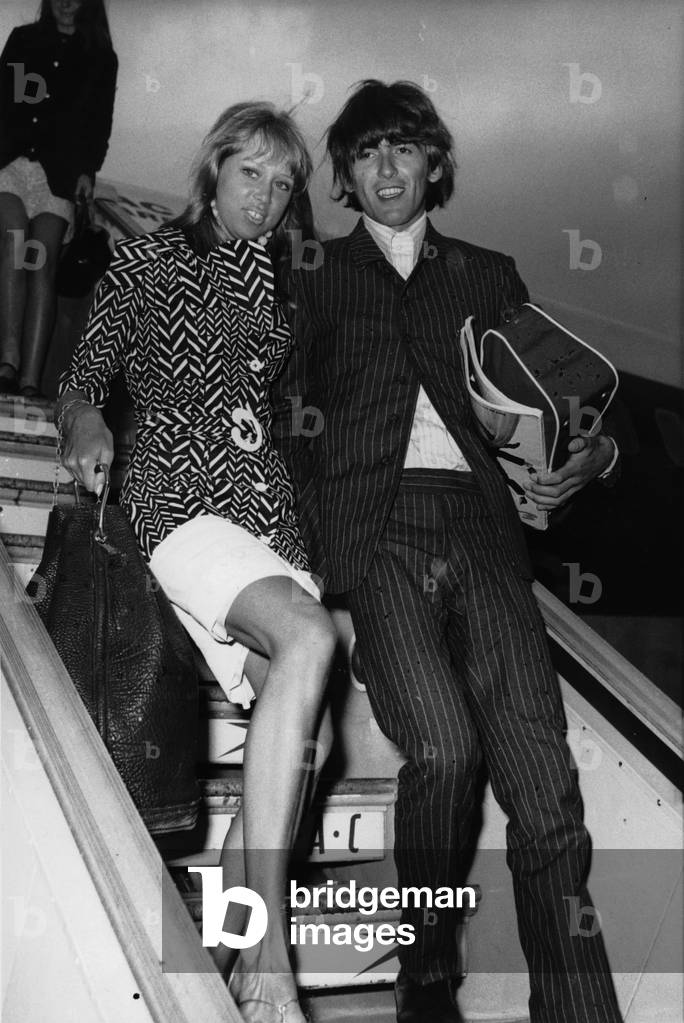 George Harrison and Patty Boyd