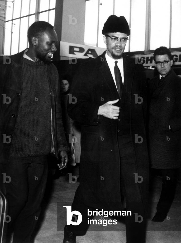 Malcolm X, London, 1965 (photo)