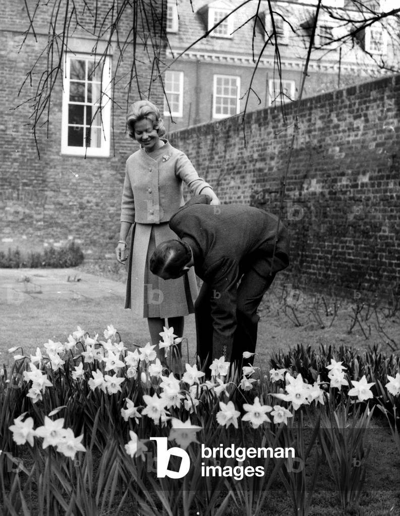The Duke of Kent and his fiancee