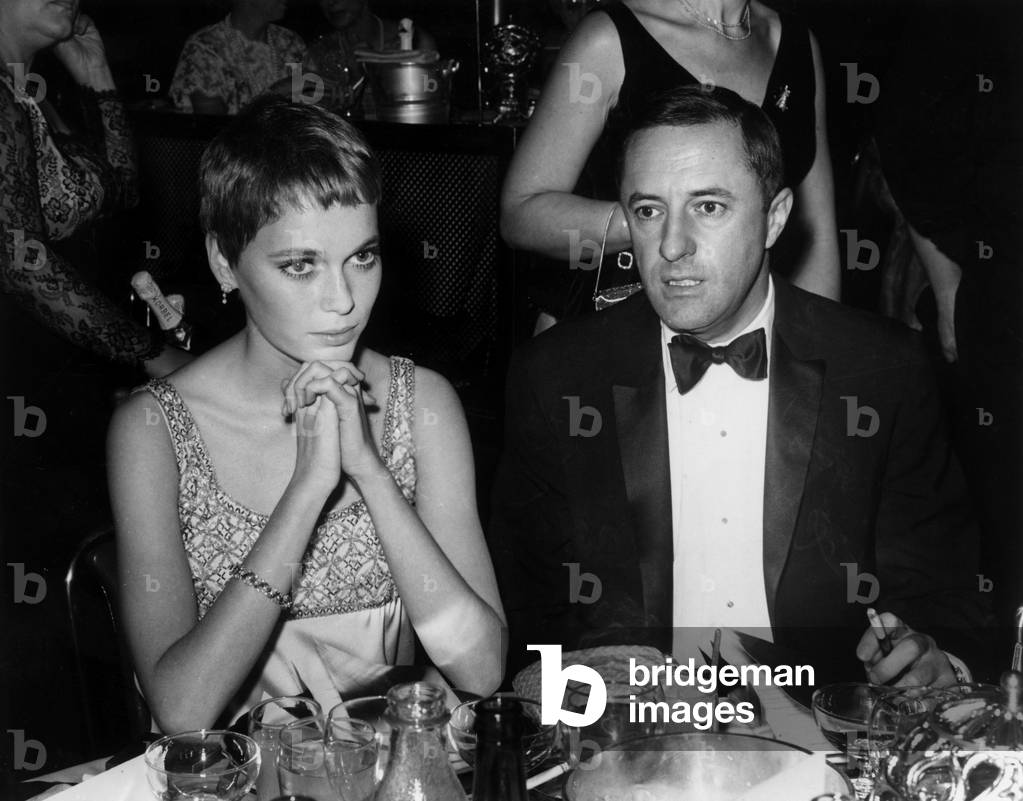 Mia Farrow et Leonard Gersh