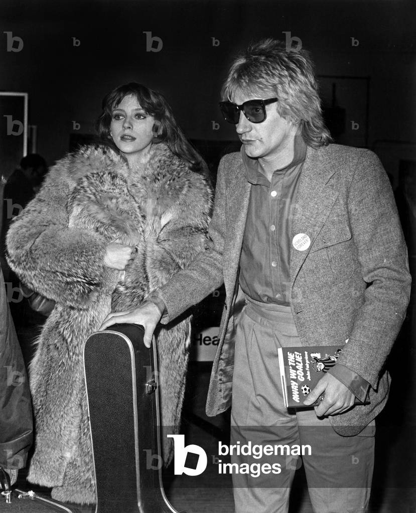 Rod Stewart et Bebe Buell