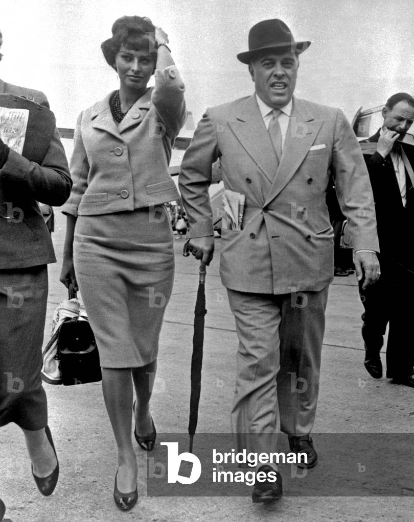 Sophia Loren et Carlo Ponti