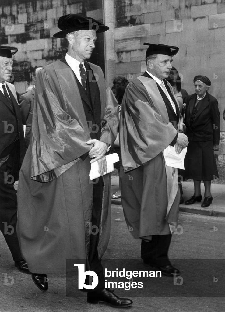 General Lauris Norstad and Mr. Jean Monnet