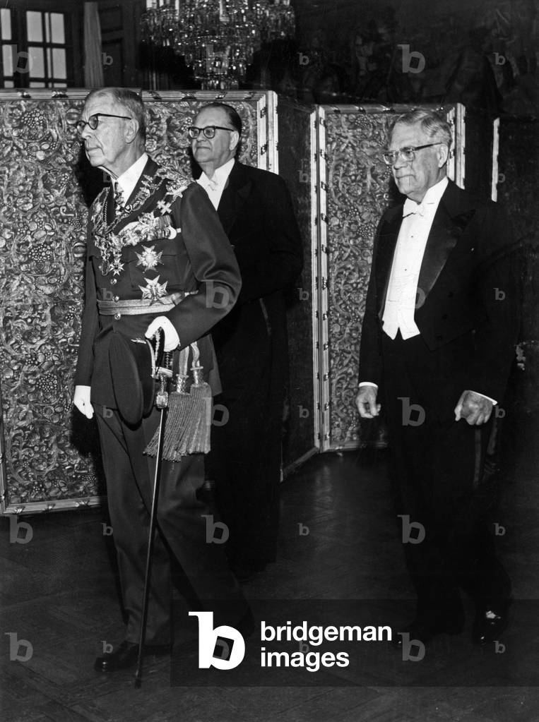 Tage Erlander and King Gustave
