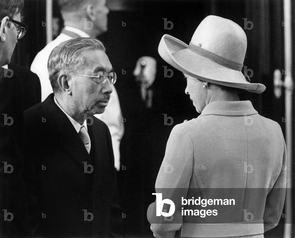 Hiro Hito et Elizabeth II