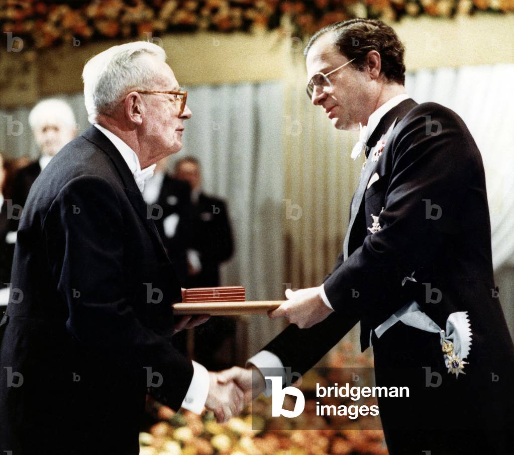 Maurice Allais and Charles XVI Gustave of Sweden