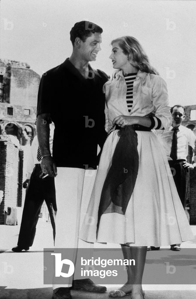 Anita Ekberg et Anthony Steele