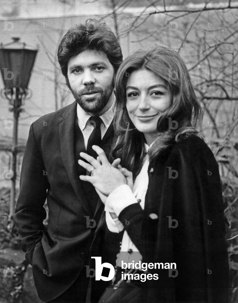 Anouk Aimee and Pierre Barouh