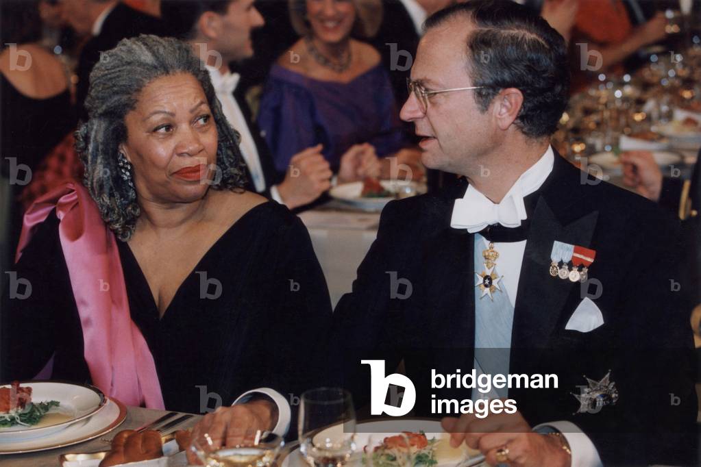 Tony Morrison et le roi Charles Gustave