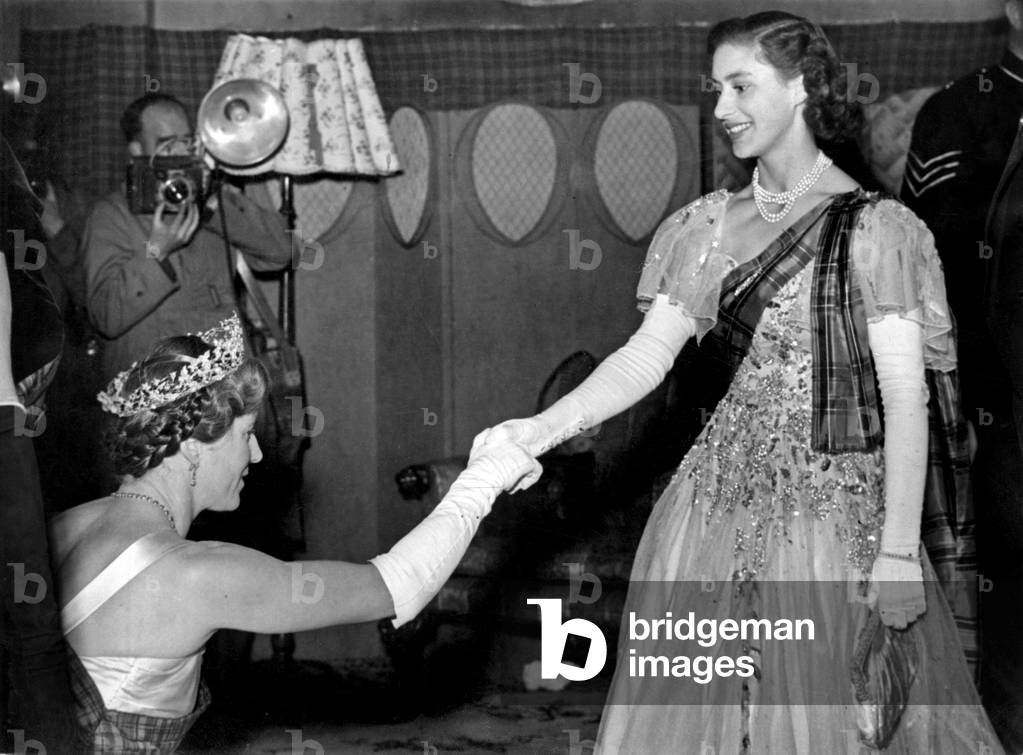 Princess Margaret and the Countess of Mansfield