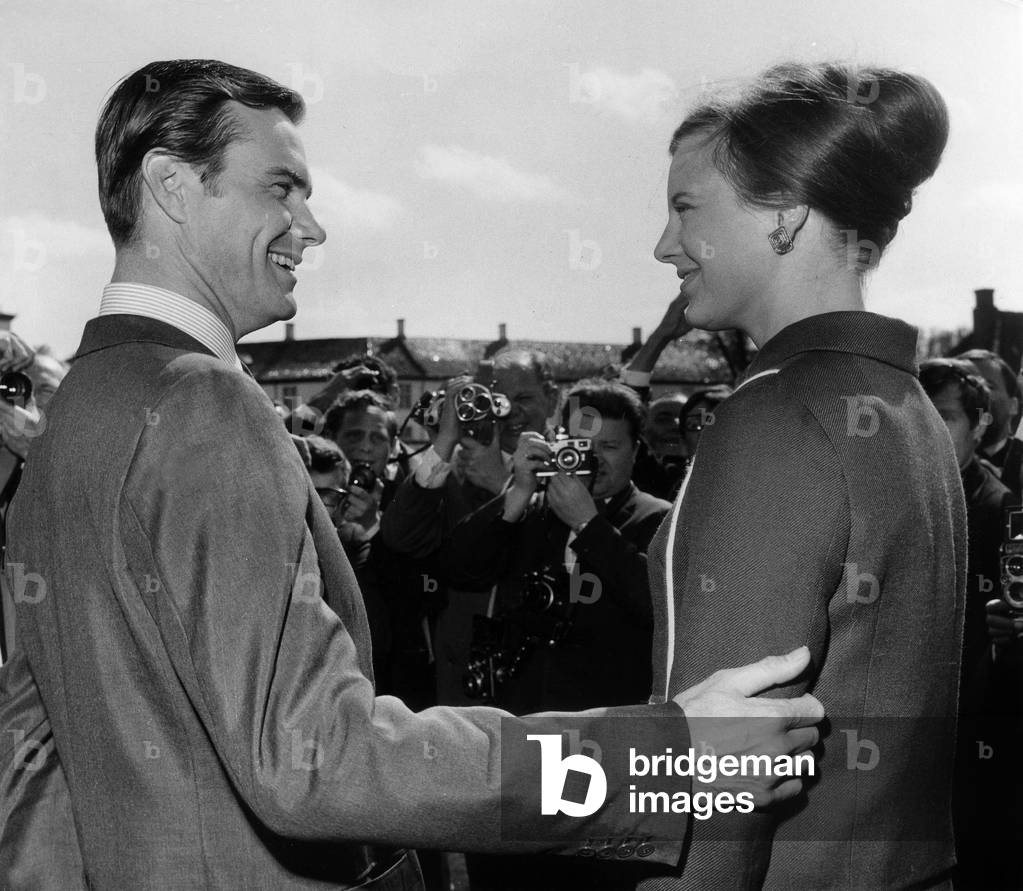 Margrethe of Denmark and Henri de Laborde de Monpezat