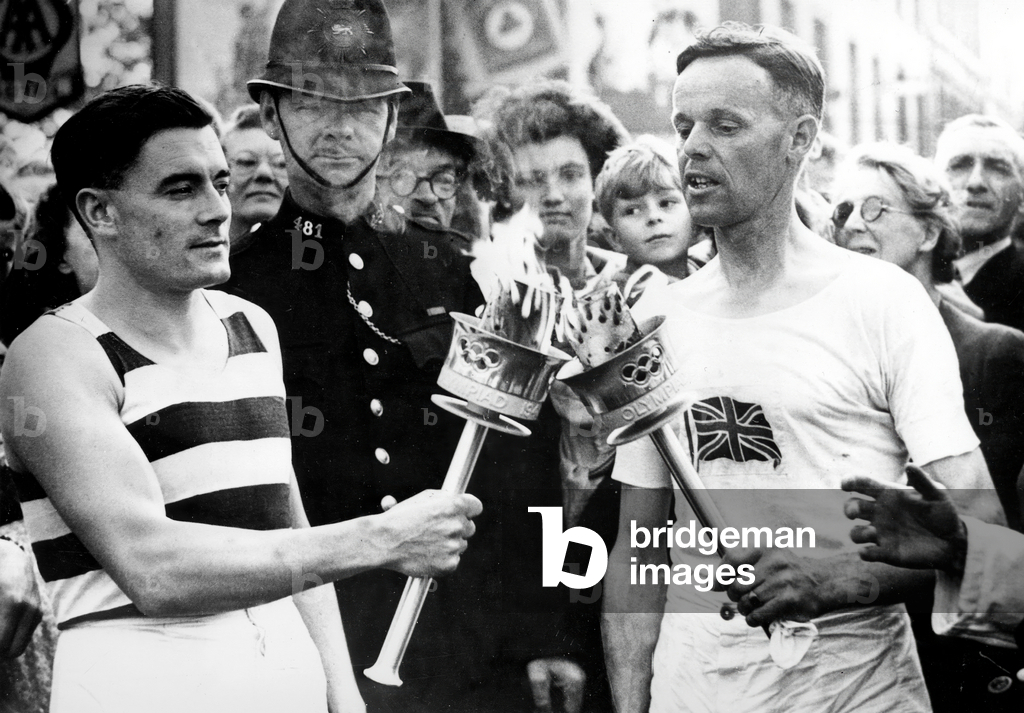 JO de Londres, 1948 : flamme olympique