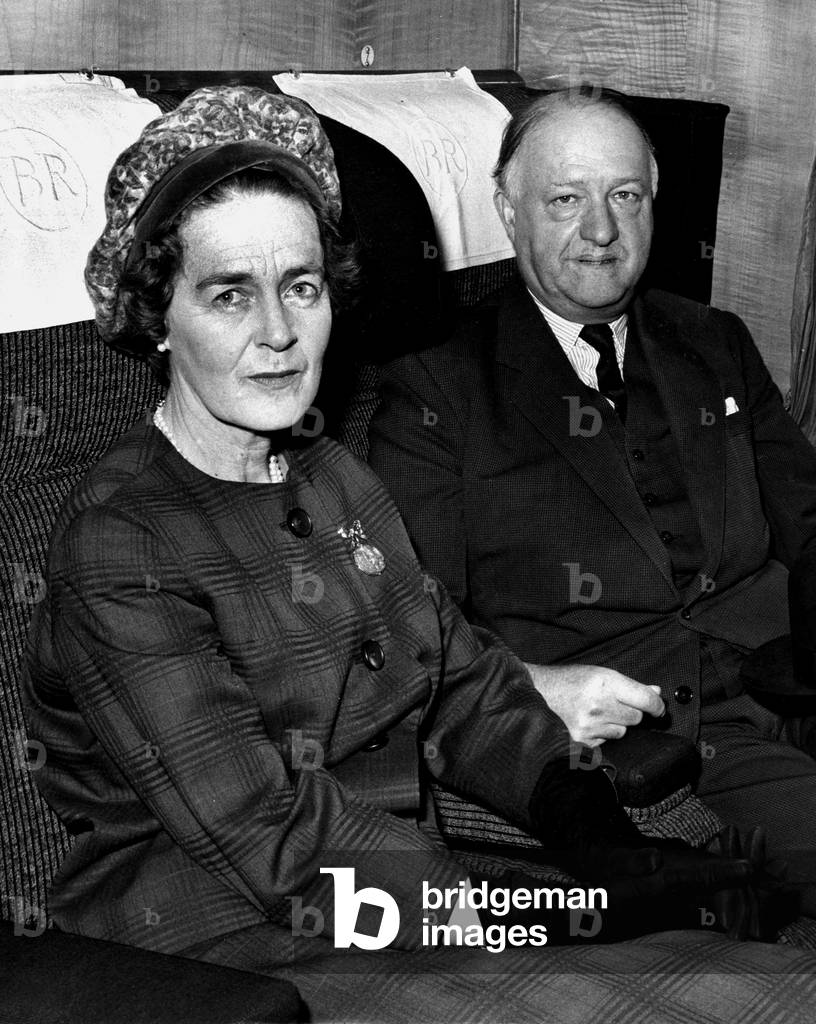 Mr. R A Butler and his wife