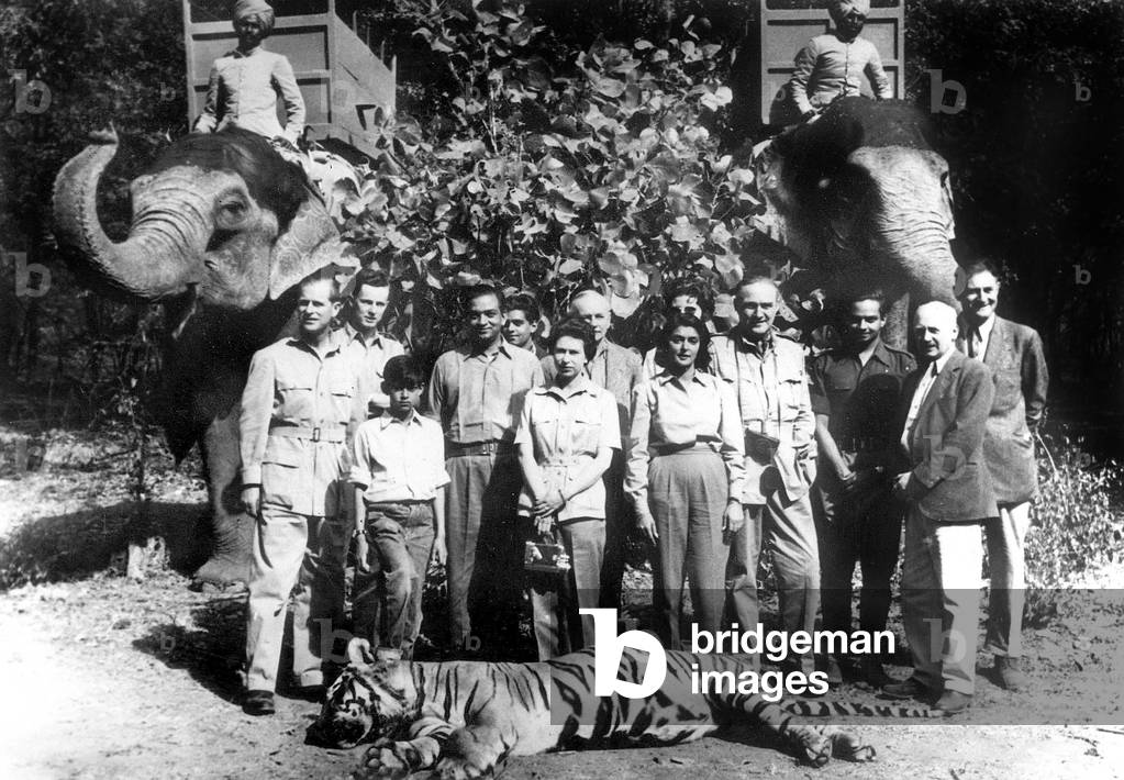 Queen Elizabeth II in India