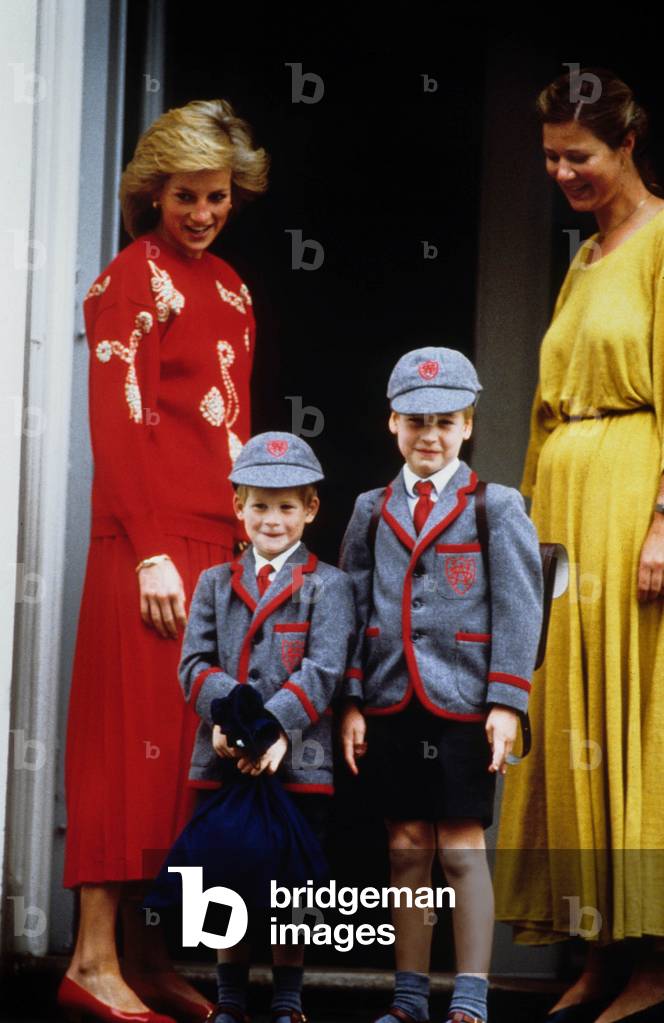 Diana and her sons