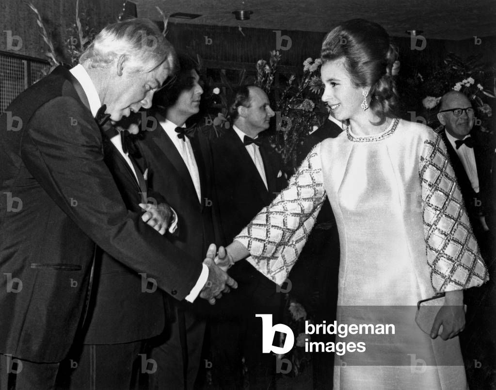 Princess Anne and Lee Marvin