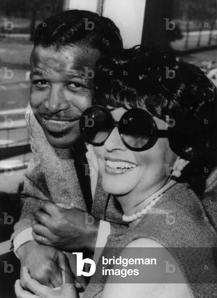 Sugar Ray Robinson and his wife