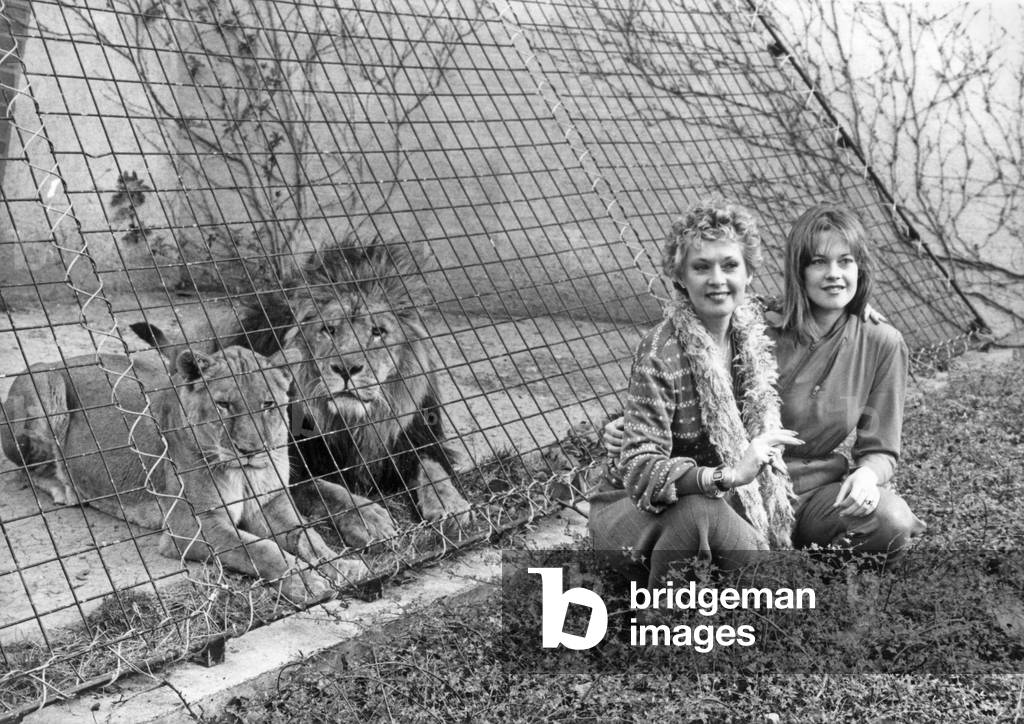 Tippi Hedren and his daughter Melanie Griffith