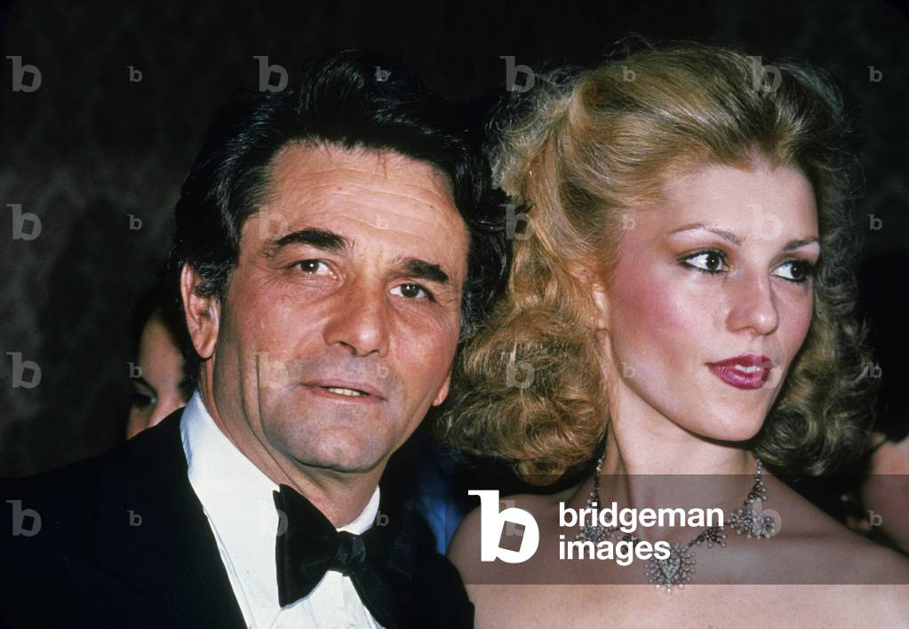 Peter Falk and his wife Shera Danese