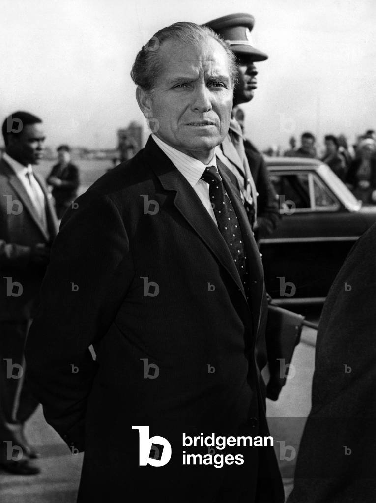 Detwiler upon arrival at London Airport on 23 July 1960