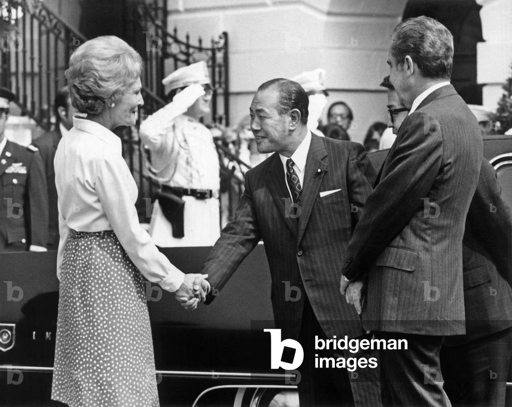 Kakuei Tanaka and Richard Nixon