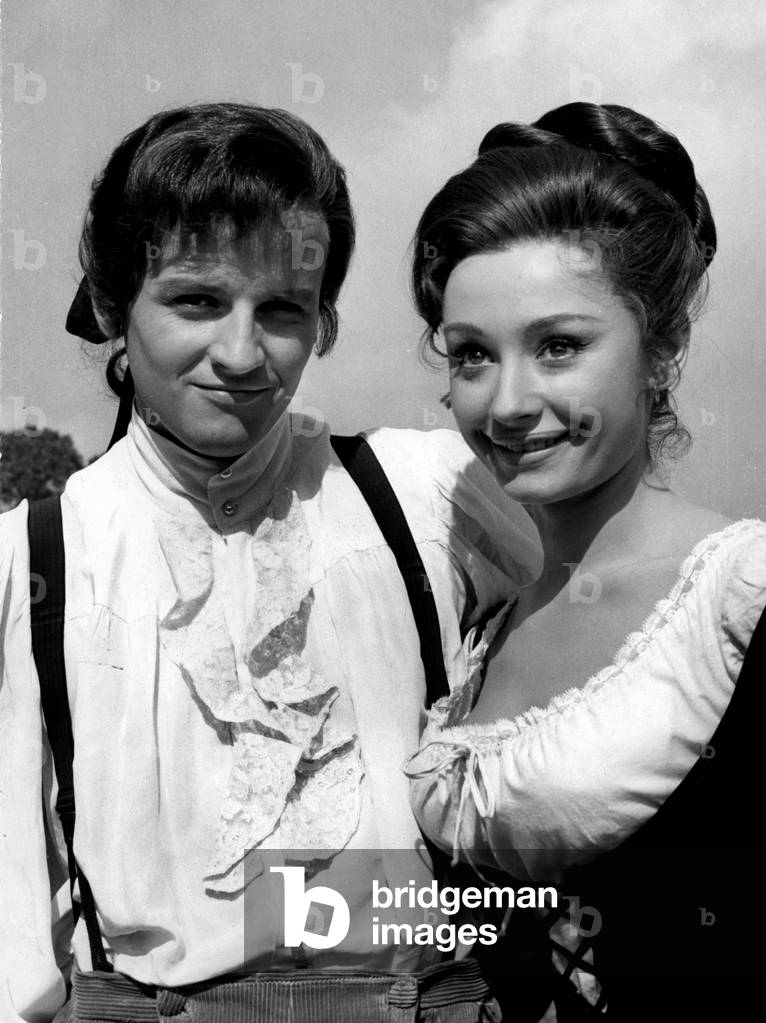 Jacques Perrin et Raffaella Carra