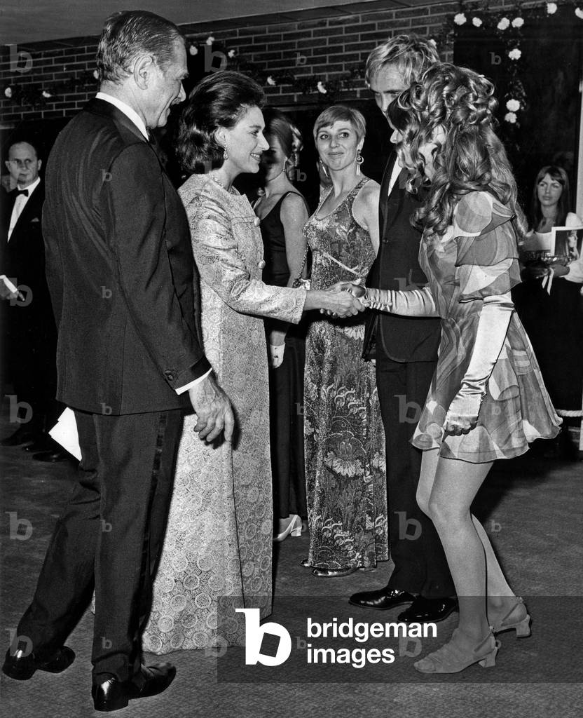 la Princesse Margaret Terence Stamp et Julie Christie