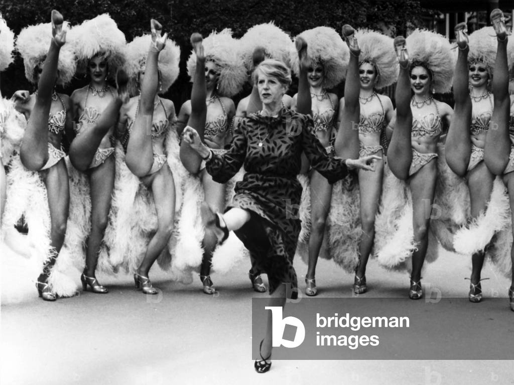 Margaret Kelly and the Bluebell Girls