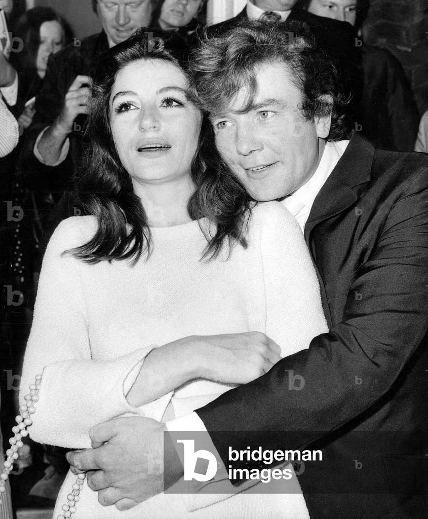 Anouk Aimee et Albert Finney
